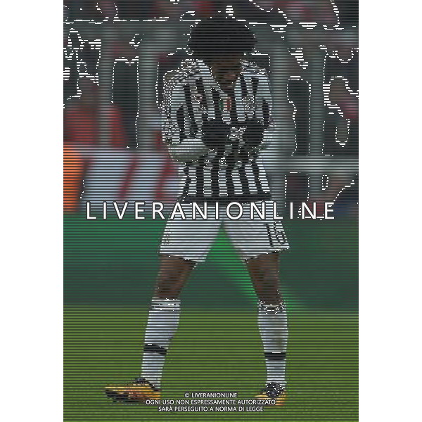 UEFA Champions League 2015/2016 Ottavi di Finale Ritorno Monaco di Baviera (Germania) - 16.03.2016 Bayern Monaco-Juventus Nella Foto: esultanza dopo il gol di juan cuadrado del 0-2 /Ph.Vitez-Ag. Aldo Liverani