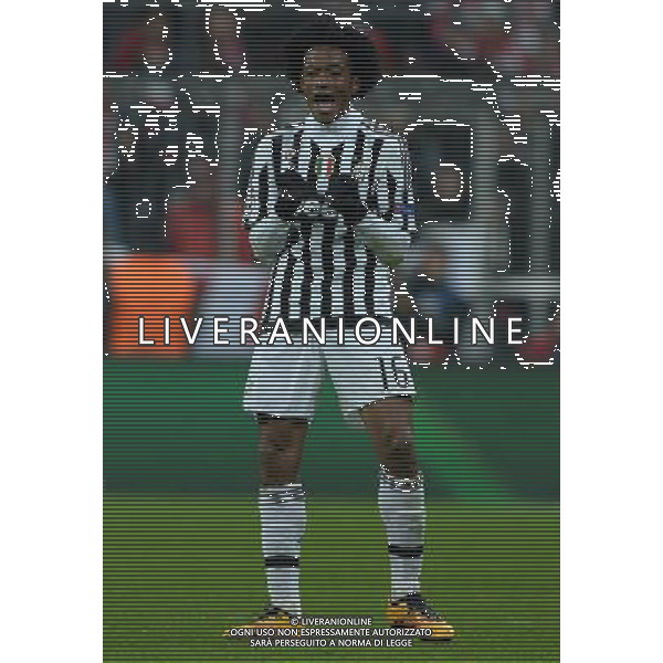 UEFA Champions League 2015/2016 Ottavi di Finale Ritorno Monaco di Baviera (Germania) - 16.03.2016 Bayern Monaco-Juventus Nella Foto: esultanza dopo il gol di juan cuadrado del 0-2 /Ph.Vitez-Ag. Aldo Liverani
