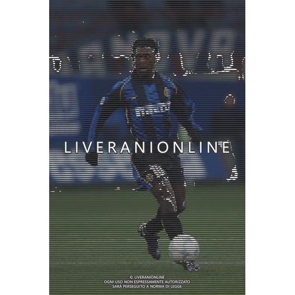 inter-aek atene 21/02/02 nella foto seedorf clarence foto marco luzzani/ag aldo liverani