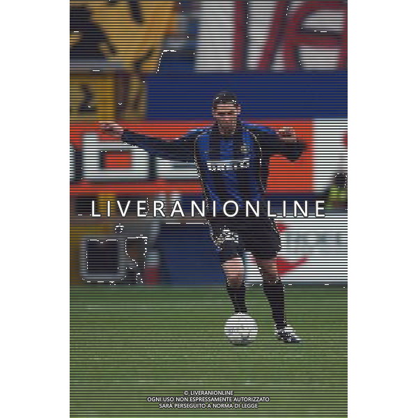 inter-aek atene 21/02/02 nella foto materazzi marco foto marco luzzani/ag aldo liverani