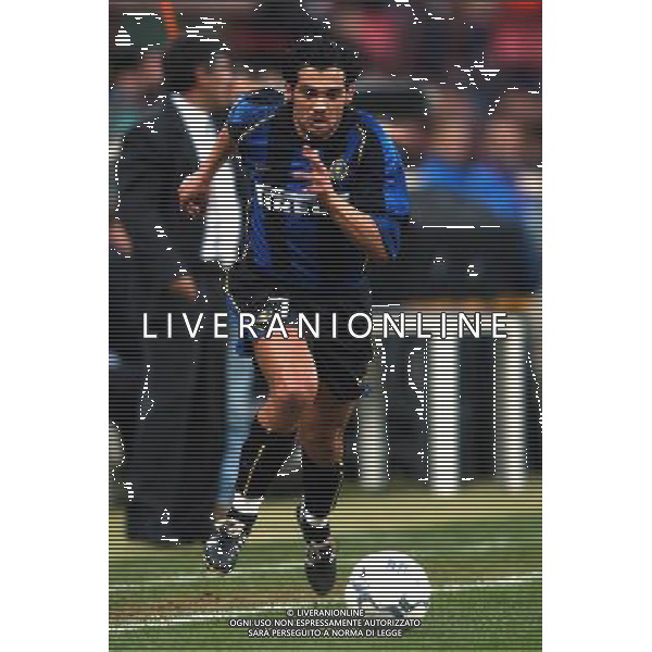 inter-aek atene 21/02/02 nella foto conceicao sergio foto marco luzzani/ag aldo liverani