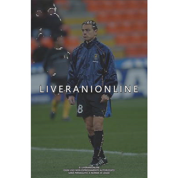 inter-aek atene 21/02/02 nella foto farinos francisco foto marco luzzani/ag aldo liverani