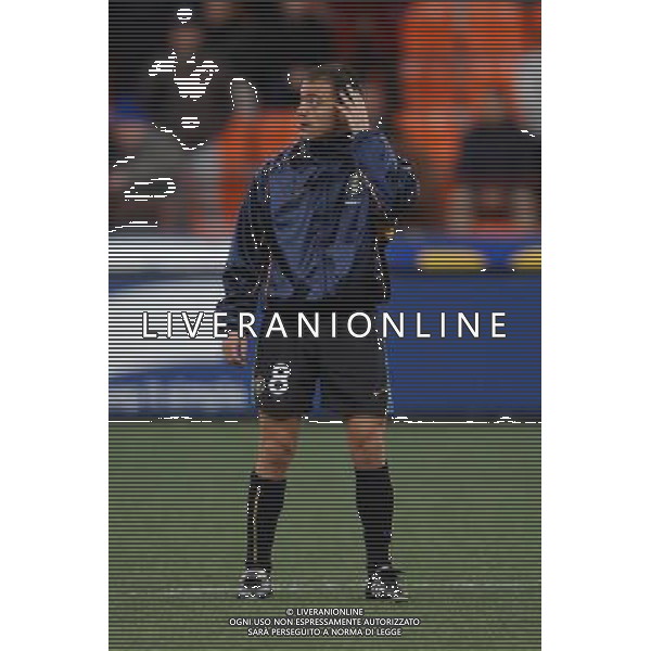 inter-aek atene 21/02/02 nella foto farinos francisco foto marco luzzani/ag aldo liverani