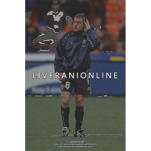 inter-aek atene 21/02/02 nella foto farinos francisco foto marco luzzani/ag aldo liverani