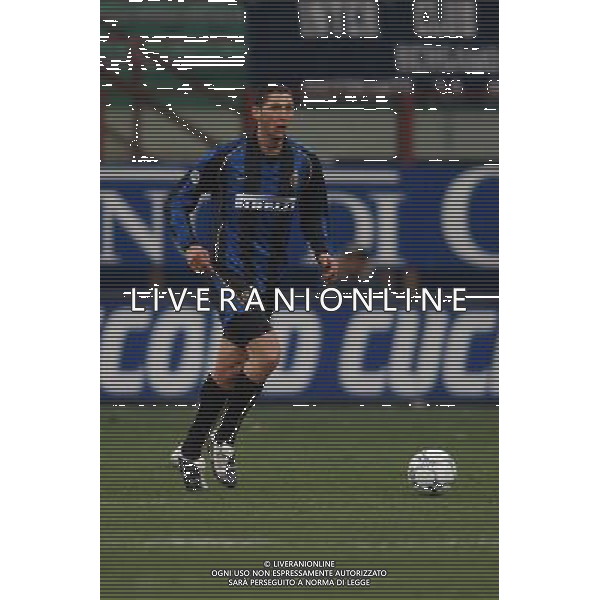 inter-aek atene 21/02/02 nella foto materazzi marco foto marco luzzani/ag aldo liverani