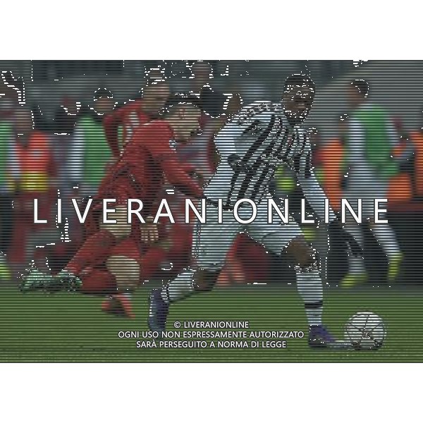 UEFA Champions League 2015/2016 Ottavi di Finale Ritorno Monaco di Baviera (Germania) - 16.03.2016 Bayern Monaco-Juventus Nella Foto:evra lewandowski /Ph.Vitez-Ag. Aldo Liverani