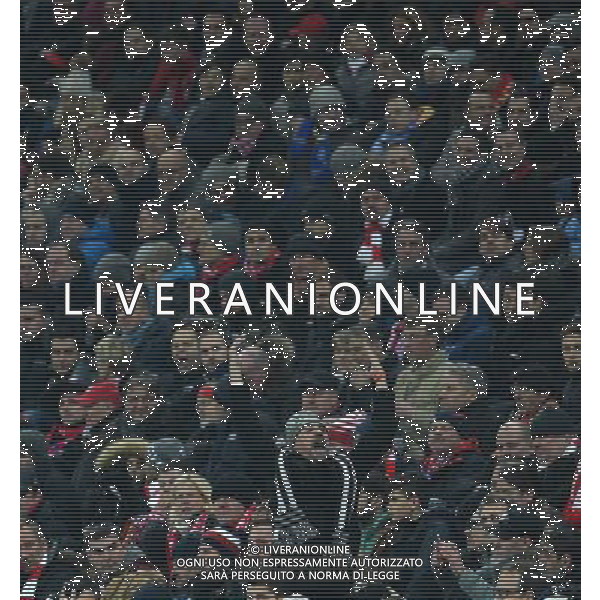 UEFA Champions League 2015/2016 Ottavi di Finale Ritorno Monaco di Baviera (Germania) - 16.03.2016 Bayern Monaco-Juventus Nella Foto:tifoso juventus esultanza /Ph.Vitez-Ag. Aldo Liverani