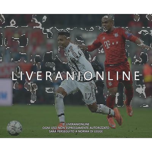 UEFA Champions League 2015/2016 Ottavi di Finale Ritorno Monaco di Baviera (Germania) - 16.03.2016 Bayern Monaco-Juventus Nella Foto:alex sandro e costa /Ph.Vitez-Ag. Aldo Liverani