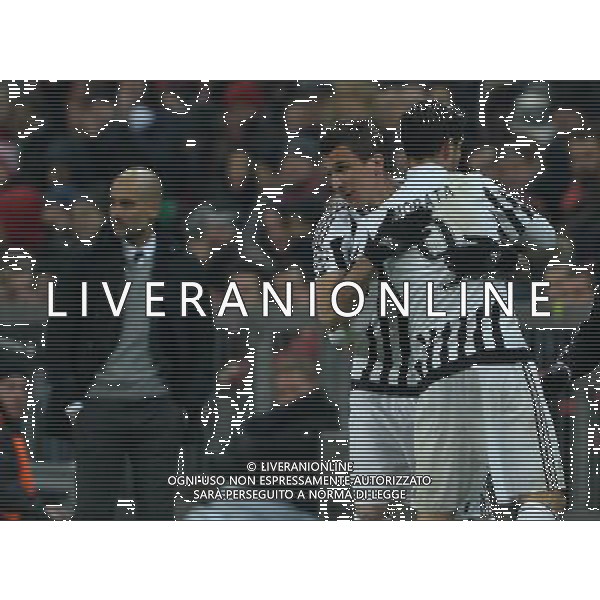 UEFA Champions League 2015/2016 Ottavi di Finale Ritorno Monaco di Baviera (Germania) - 16.03.2016 Bayern Monaco-Juventus Nella Foto:sostituzione mandzukic morata /Ph.Vitez-Ag. Aldo Liverani