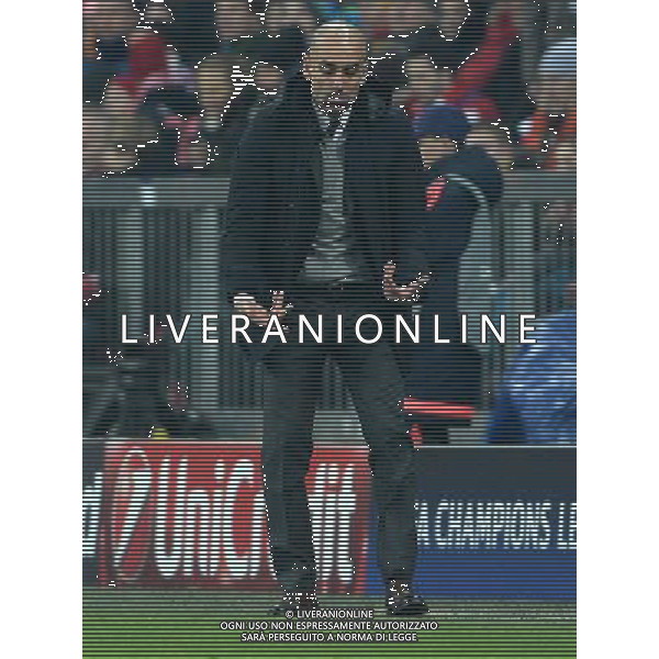 UEFA Champions League 2015/2016 Ottavi di Finale Ritorno Monaco di Baviera (Germania) - 16.03.2016 Bayern Monaco-Juventus Nella Foto:guardiola pep /Ph.Vitez-Ag. Aldo Liverani