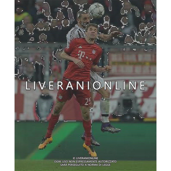 UEFA Champions League 2015/2016 Ottavi di Finale Ritorno Monaco di Baviera (Germania) - 16.03.2016 Bayern Monaco-Juventus Nella Foto:muller e leonardo bonucci /Ph.Vitez-Ag. Aldo Liverani