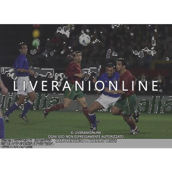 ITALIA/POTOGALLO 26/04/2000 NELLA FOTO IULIANO MARK E CONCEICAO SERGIO FOTO ALDO LIVERANI