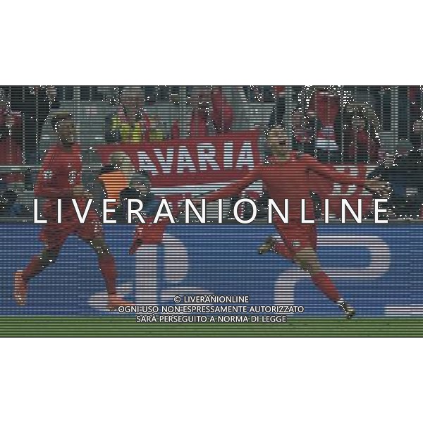 UEFA Champions League 2015/2016 Ottavi di Finale Ritorno Monaco di Baviera (Germania) - 16.03.2016 Bayern Monaco-Juventus Nella Foto:thiago esultanza dopo il gol /Ph.Vitez-Ag. Aldo Liverani