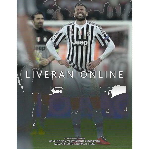 UEFA Champions League 2015/2016 Ottavi di Finale Ritorno Monaco di Baviera (Germania) - 16.03.2016 Bayern Monaco-Juventus Nella Foto:delusione barzagli /Ph.Vitez-Ag. Aldo Liverani