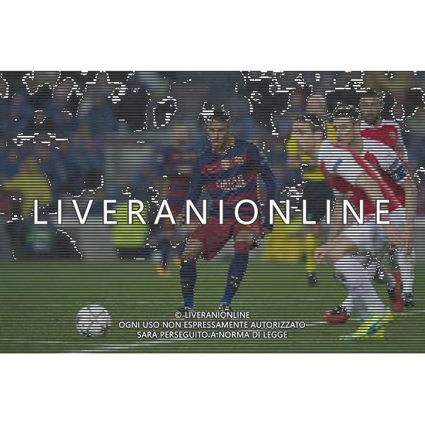 Barcelona\'s Neymar in action during todays match Photographer Craig Mercer/CameraSport Football - UEFA Champions League Round of 16 Second Leg - Barcelona v Arsenal - Wednesday 16th March 2016 - Camp Nou - Barcelona - Spain - © CameraSport - 43 Linden Ave. Countesthorpe. Leicester. England. LE8 5PG - Tel: +44 (0) 116 277 4147 - admin@camerasport.com - www.camerasport.com AG ALDO LIVERANI SAS ONLY ITALY