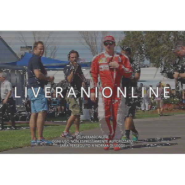 Kimi Raikkonen (FIN) Ferrari. 17.03.2016. Formula 1 World Championship, Rd 1, Australian Grand Prix, Albert Park, Melbourne, Australia, Preparation Day. / AGENZIA ALDO LIVERANI SAS - ITALY ONLY EDITORIAL USE ONLY