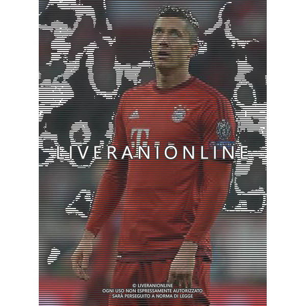UEFA Champions League 2015/2016 Ottavi di Finale Ritorno Monaco di Baviera (Germania) - 16.03.2016 Bayern Monaco-Juventus Nella Foto:Robert Lewandowski /Ph.Vitez-Ag. Aldo Liverani
