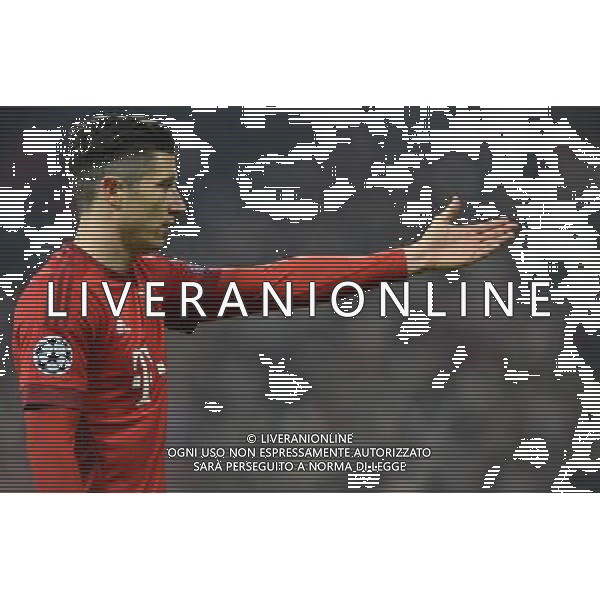 UEFA Champions League 2015/2016 Ottavi di Finale Ritorno Monaco di Baviera (Germania) - 16.03.2016 Bayern Monaco-Juventus Nella Foto:Robert Lewandowski /Ph.Vitez-Ag. Aldo Liverani