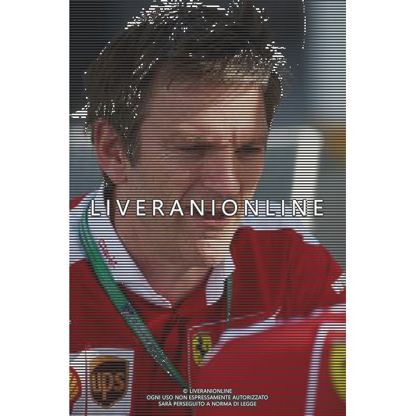 James Allison (GBR) Ferrari Chassis Technical Director. 17.03.2016. Formula 1 World Championship, Rd 1, Australian Grand Prix, Albert Park, Melbourne, Australia, Preparation Day. AG ALDO LIVERANI SAS ONLY ITALY
