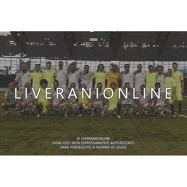 17.03.2016. Losail, Qatar. Pre-Event. Partita di calcio tra la VR46 riders accademy ecapitanata da Rossi e la Aspire accademy capeggiata da Xavi Hernandez. Â© Piazzola / AGENZIA ALDO LIVERANI SAS