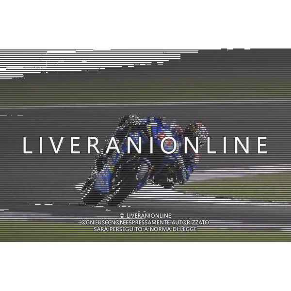 17.03.2016. Losail Qatar.Maverick Vinales (Suzuki Ecstar) durante le libere. Â© Piazzola / AGENZIA ALDO LIVERANI SAS