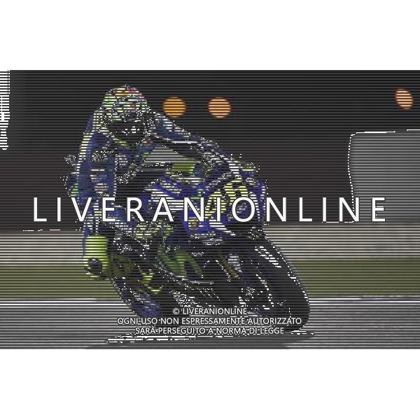 17.03.2016. Losail Qatar. Valentino Rossi (Movistar Yamaha)durante le libere. Â© Piazzola / AGENZIA ALDO LIVERANI SAS