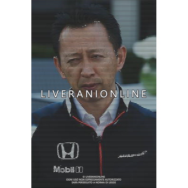 Yusuke Hasegawa (JPN) Head of Honda F1 Programme. 18.03.2016. Formula 1 World Championship, Rd 1, Australian Grand Prix, Albert Park, Melbourne, Australia, Practice Day. - www.xpbimages.com, EMail: requests@xpbimages.com - copy of publication required for printed pictures. Every used picture is fee-liable. © Copyright: Batchelor / XPB Images /Agenzia Aldo Liverani s.a.s./ONLY ITALY-EDITORIAL USE ONLY