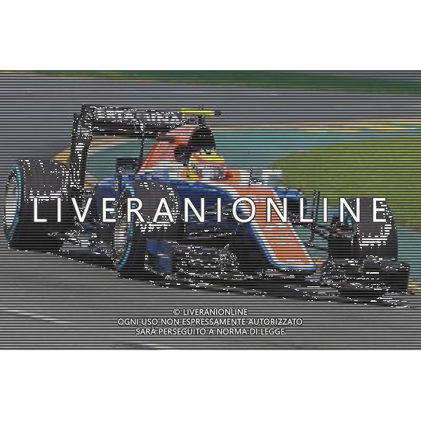 Rio Haryanto (IDN) Manor Racing MRT05. 18.03.2016. Formula 1 World Championship, Rd 1, Australian Grand Prix, Albert Park, Melbourne, Australia, Practice Day. - www.xpbimages.com, EMail: requests@xpbimages.com - copy of publication required for printed pictures. Every used picture is fee-liable. © Copyright: Charniaux / XPB Images /Agenzia Aldo Liverani s.a.s./ONLY ITALY-EDITORIAL USE ONLY