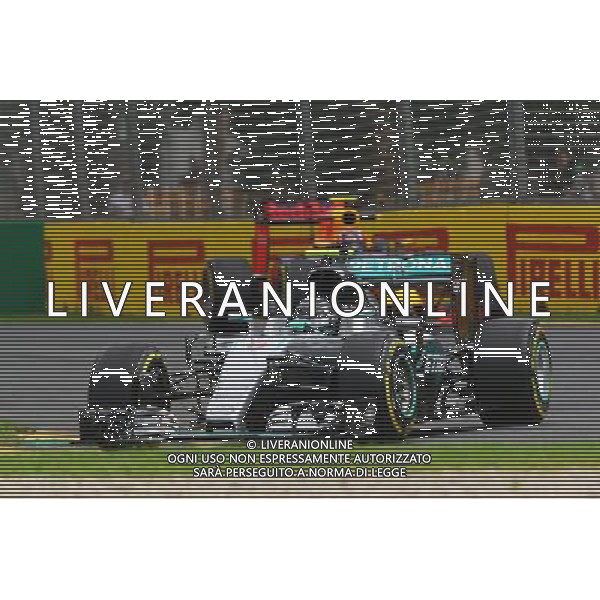Nico Rosberg (GER) Mercedes AMG F1 W07 Hybrid. 18.03.2016. Formula 1 World Championship, Rd 1, Australian Grand Prix, Albert Park, Melbourne, Australia, Practice Day. - www.xpbimages.com, EMail: requests@xpbimages.com - copy of publication required for printed pictures. Every used picture is fee-liable. © Copyright: Photo4 / XPB Images /Agenzia Aldo Liverani s.a.s./ONLY ITALY-EDITORIAL USE ONLY