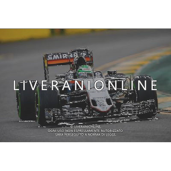 Nico Hulkenberg (GER) Sahara Force India F1 VJM09. 18.03.2016. Formula 1 World Championship, Rd 1, Australian Grand Prix, Albert Park, Melbourne, Australia, Practice Day. - www.xpbimages.com, EMail: requests@xpbimages.com - copy of publication required for printed pictures. Every used picture is fee-liable. © Copyright: Moore / XPB Images /Agenzia Aldo Liverani s.a.s./ONLY ITALY-EDITORIAL USE ONLY