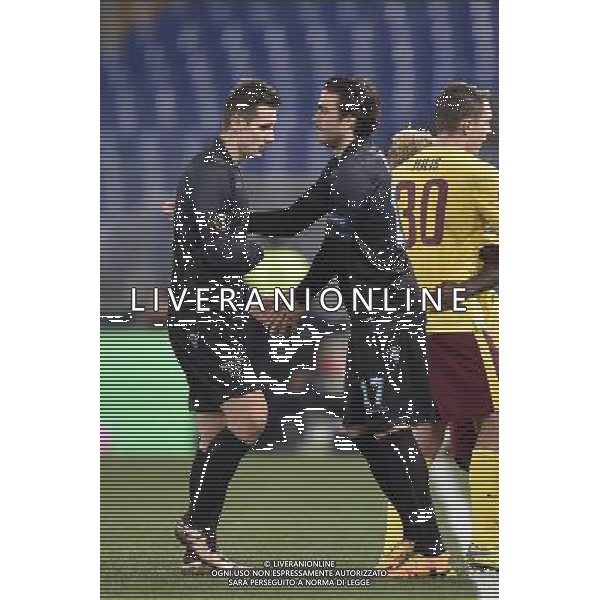 UEFA Europa League 2015-2016 ottavi ritorno - Roma - 17.03.2016 - Stadio Olimpico - Lazio vs Sparta Praga - nella foto: Alessandro Matri prende il posto di Miroslav Klose /Ph. Corradetti - Ag. Aldo Liverani Sas