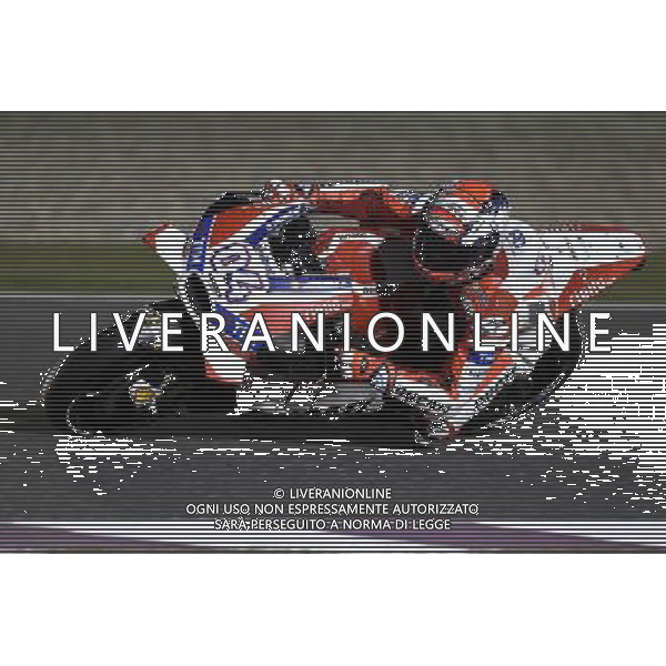 18.03.2016.Losail, Qatar. Andrea Dovizioso (Ducati team) durante le libere del terzo turno. /Agenzia Aldo Liverani s.a.s.