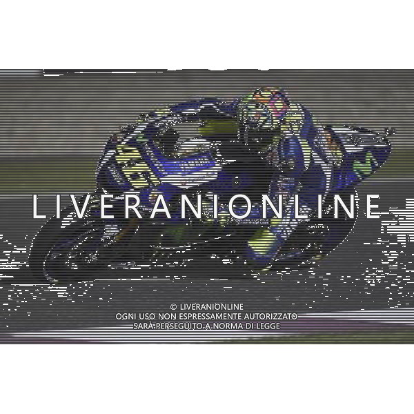 18.03.2016.Losail, Qatar. Motogp.Valentino Rossi (Movistar Yamaha) durante le libere del terzo turno. /Agenzia Aldo Liverani s.a.s.