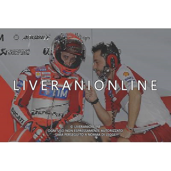 18.03.2016.Losail, Qatar. Motogp. Andrea Dovizioso (Ducati Team)durante le libere del terzo turno. /Agenzia Aldo Liverani s.a.s.