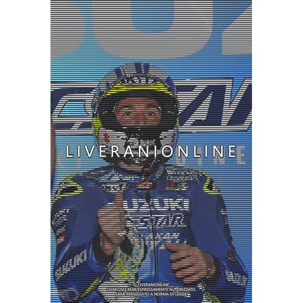 18.03.2016.Losail, Qatar. Motogp. Aleix Espargaro (Suzuki Ecstar) durante le libere del terzo turno. /Agenzia Aldo Liverani s.a.s.