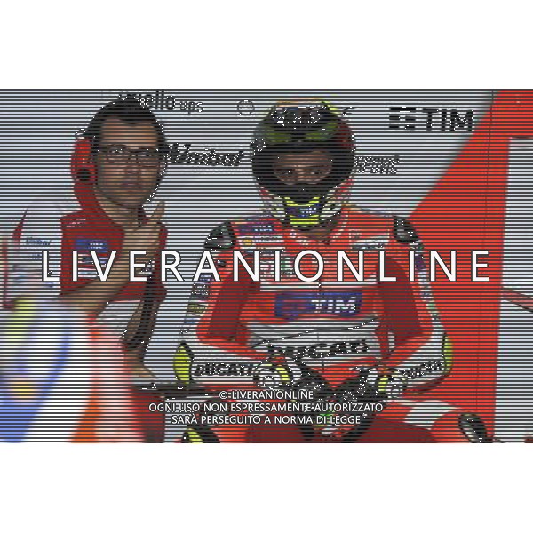 18.03.2016.Losail, Qatar. Motogp.Andrea Iannone (Ducati Team) durante le libere del terzo turno. /Agenzia Aldo Liverani s.a.s.