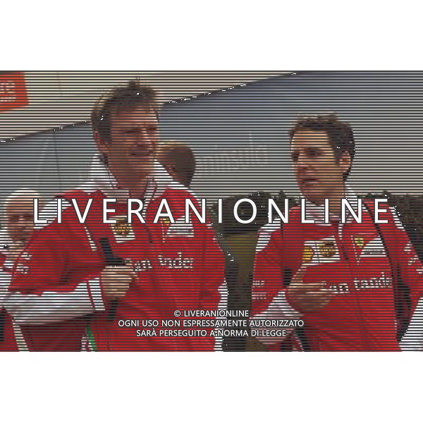 James Allison (GBR) Ferrari Chassis Technical Director (Left). 19.03.2016. Formula 1 World Championship, Rd 1, Australian Grand Prix, Albert Park, Melbourne, Australia, Qualifying Day. - www.xpbimages.com, EMail: requests@xpbimages.com - copy of publication required for printed pictures. Every used picture is fee-liable. © Copyright: Photo4 / XPB Images /Agenzia Aldo Liverani s.a.s./ONLY ITALY-EDITORIAL USE ONLY