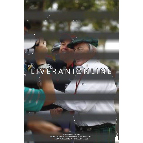 Jackie Stewart (GBR) signs autographs for the fans. 19.03.2016. Formula 1 World Championship, Rd 1, Australian Grand Prix, Albert Park, Melbourne, Australia, Qualifying Day. - www.xpbimages.com, EMail: requests@xpbimages.com - copy of publication required for printed pictures. Every used picture is fee-liable. © Copyright: Moore / XPB Images /Agenzia Aldo Liverani s.a.s./ONLY ITALY-EDITORIAL USE ONLY