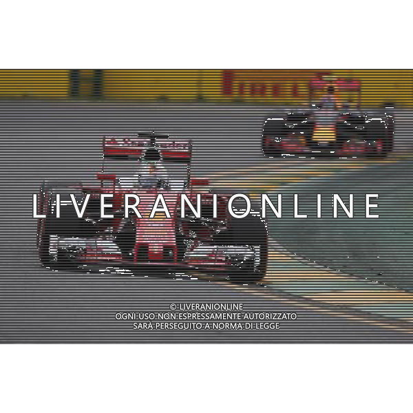 Sebastian Vettel (GER), Scuderia Ferrari 19.03.2016. Formula 1 World Championship, Rd 1, Australian Grand Prix, Albert Park, Melbourne, Australia, Qualifying Day. - www.xpbimages.com, EMail: requests@xpbimages.com - copy of publication required for printed pictures. Every used picture is fee-liable. © Copyright: Charniaux / XPB Images /Agenzia Aldo Liverani s.a.s./ONLY ITALY-EDITORIAL USE ONLY