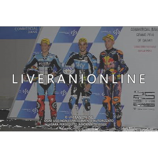 19.03.2016. Losail, Qatar. Moto 3 qualifiche. Livio Loi, Romano Fenati, brad Binder.© G.Piazzolla /Agenzia Aldo Liverani s.a.s.