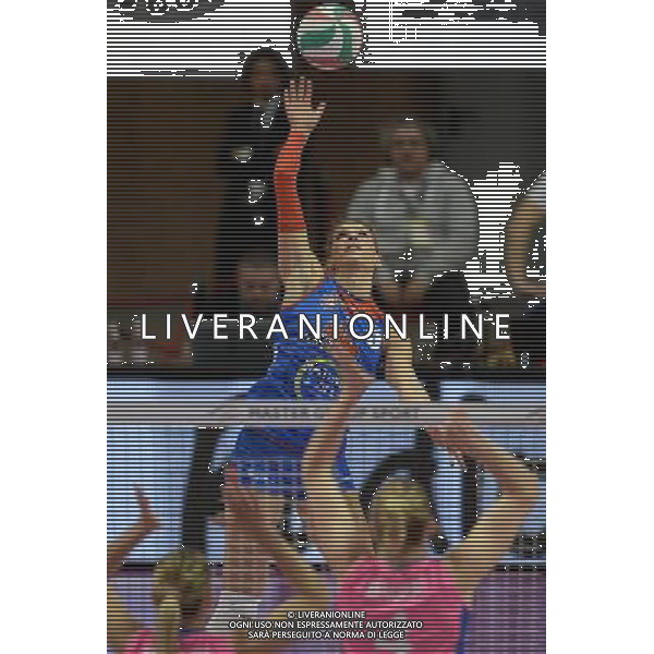 Lega Pallavolo Serie A Femminile-Finali Coppa Italia 2016-Semifinale Ravenna - 19.03.2016 Metalleghe Sanitars Montichiari-Nordmeccanica Piacenza Nella Foto:Tomsia Berenika /Ph.Vitez-Ag. Aldo Liverani