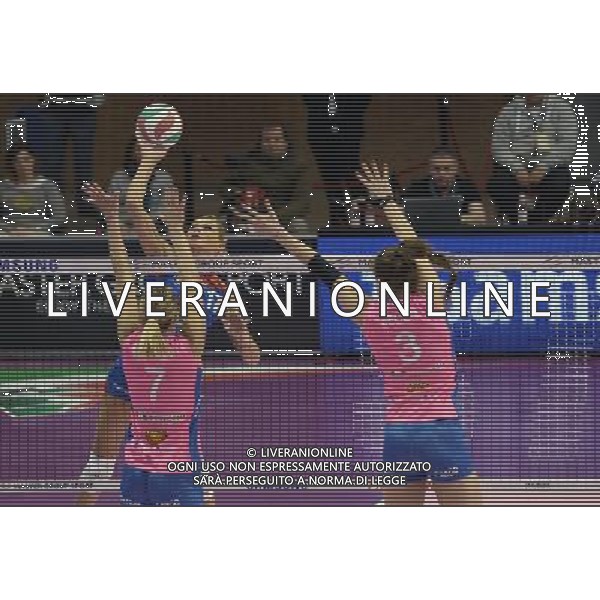 Lega Pallavolo Serie A Femminile-Finali Coppa Italia 2016-Semifinale Ravenna - 19.03.2016 Metalleghe Sanitars Montichiari-Nordmeccanica Piacenza Nella Foto:Gioli Simona /Ph.Vitez-Ag. Aldo Liverani