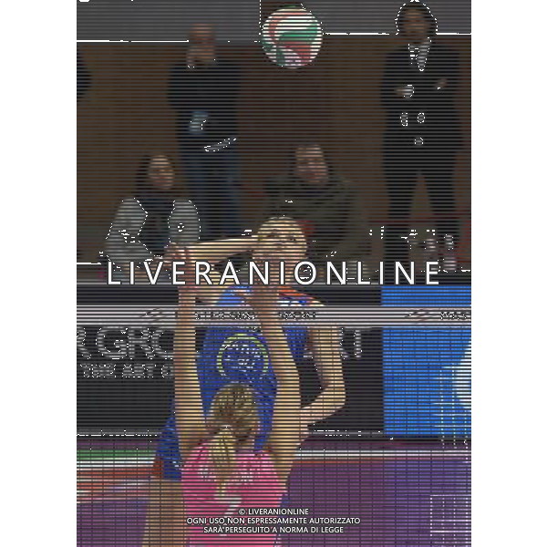 Lega Pallavolo Serie A Femminile-Finali Coppa Italia 2016-Semifinale Ravenna - 19.03.2016 Metalleghe Sanitars Montichiari-Nordmeccanica Piacenza Nella Foto:Sobolska Dominika /Ph.Vitez-Ag. Aldo Liverani