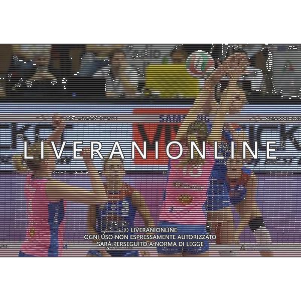 Lega Pallavolo Serie A Femminile-Finali Coppa Italia 2016-Semifinale Ravenna - 19.03.2016 Metalleghe Sanitars Montichiari-Nordmeccanica Piacenza Nella Foto:Sobolska Dominika /Ph.Vitez-Ag. Aldo Liverani