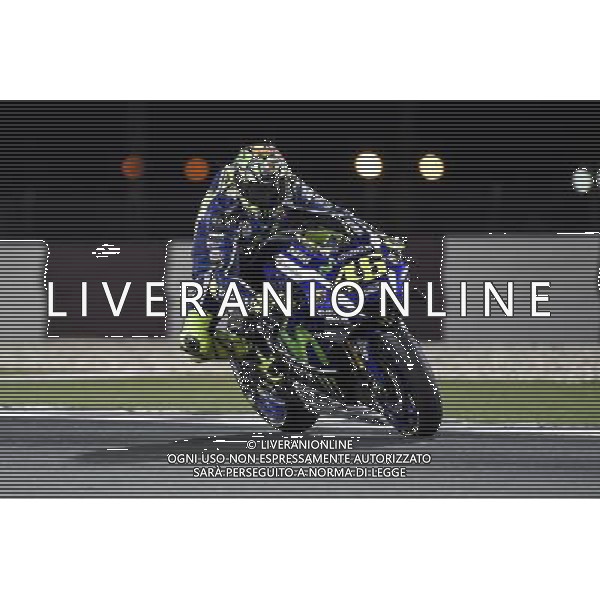 19.03.2016. Losial,Qatar. Motogp qualifiche.valentino rossi (Movistar Yamaha) durante le qualifiche.© G.Piazzolla /Agenzia Aldo Liverani s.a.s.