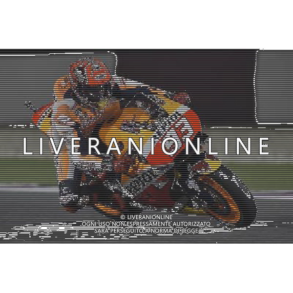 19.03.2016. Losial,Qatar. Motogp qualifiche.Marc Marquez(Repsol Honda) durante le qualifiche.© G.Piazzolla /Agenzia Aldo Liverani s.a.s.