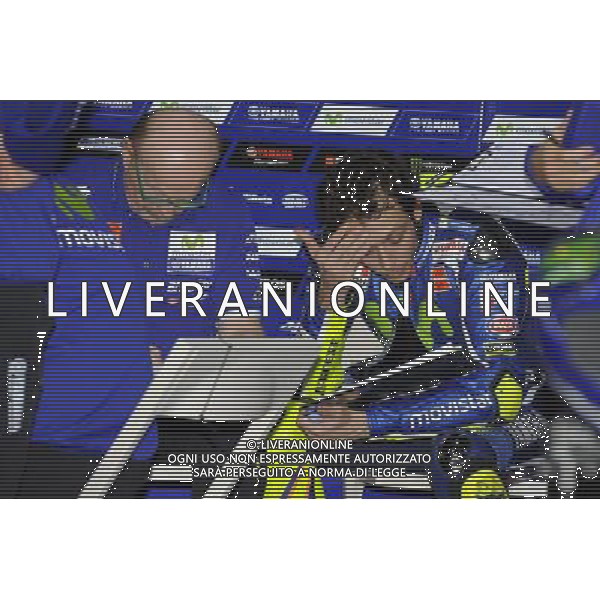 19.03.2016. Losial,Qatar. Motogp qualifiche.valentino rossi (Movistar Yamaha) durante le qualifiche.© G.Piazzolla /Agenzia Aldo Liverani s.a.s.