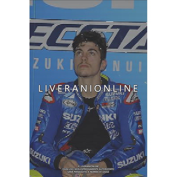 19.03.2016. Losial,Qatar. Motogp qualifiche.Maverick Vinales (Suzuki Ecstar) durante le qualifiche.© G.Piazzolla /Agenzia Aldo Liverani s.a.s.