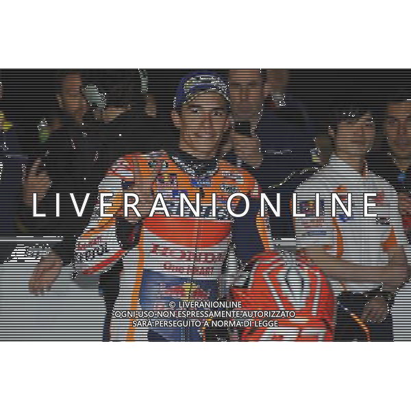 19.03.2016. Losial,Qatar. Motogp qualifiche.Marc Marquez(Repsol Honda) durante le qualifiche.© G.Piazzolla /Agenzia Aldo Liverani s.a.s.