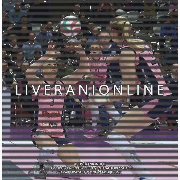 Lega Pallavolo Serie A Femminile-Finali Coppa Italia 2016-Semifinale Ravenna - 19.03.2016 Pomi\' Casalmaggiore-Foppapedretti Bergamo Nella Foto:Carli Lloyd /Ph.Vitez-Ag. Aldo Liverani